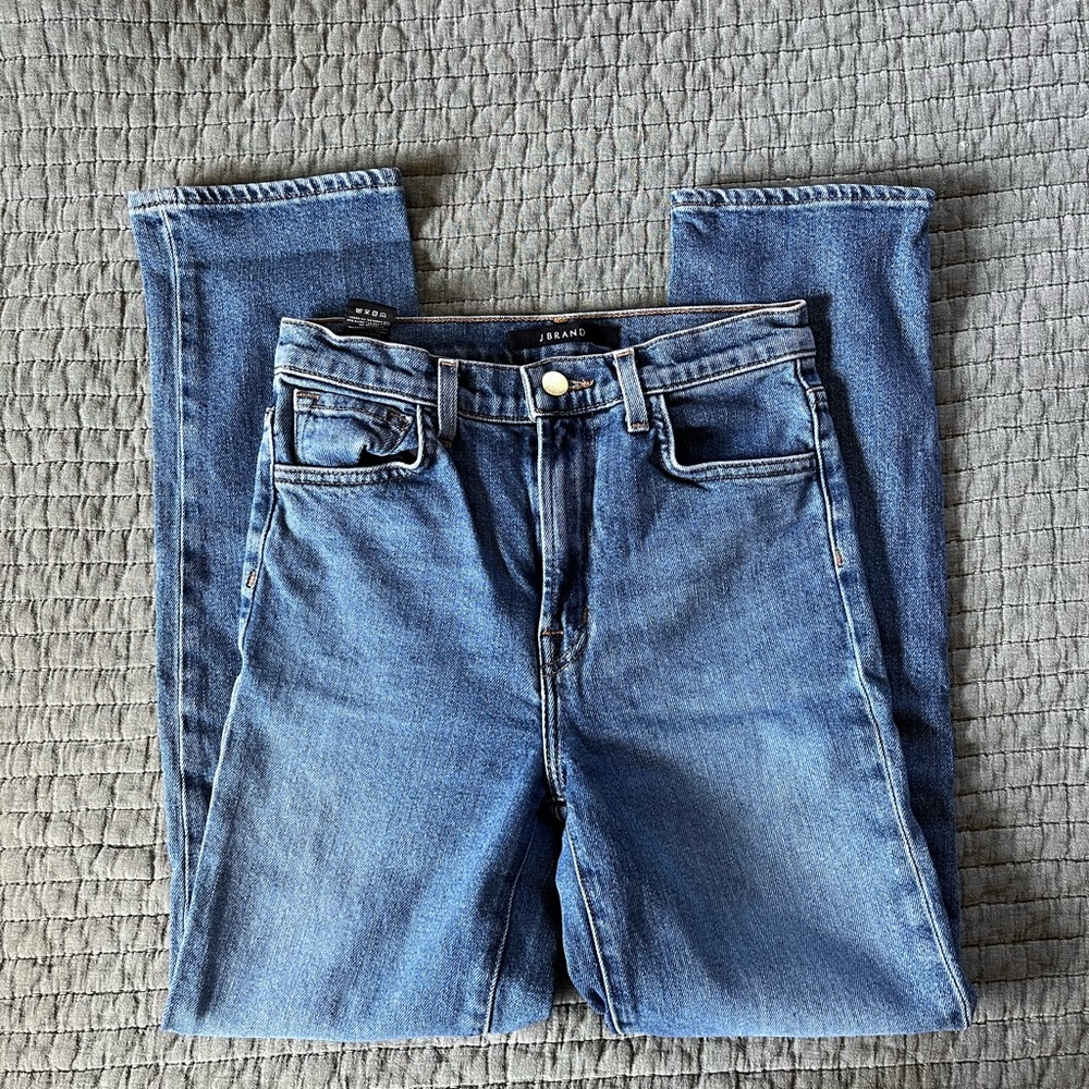 J Brand Jules straight leg jean, size 25